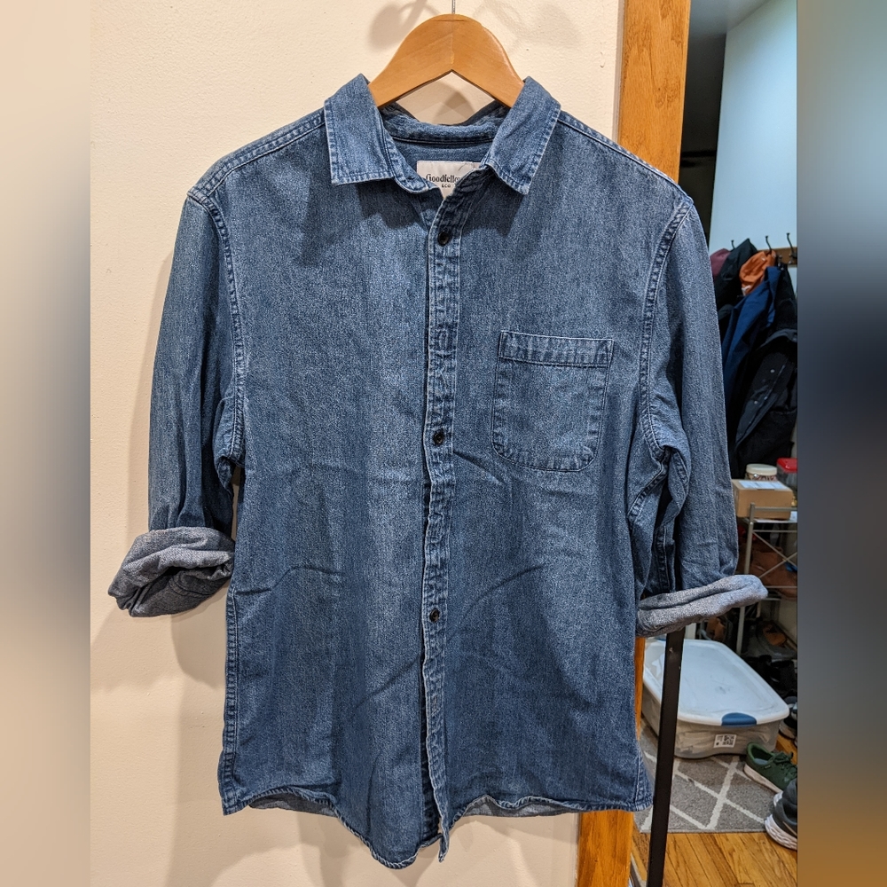 Men's Denim Button Down